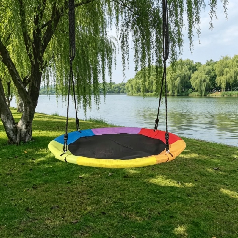 Gardening Tools Kids - Circulaire Oxford Net Canvas Kinderhangmat Hangende