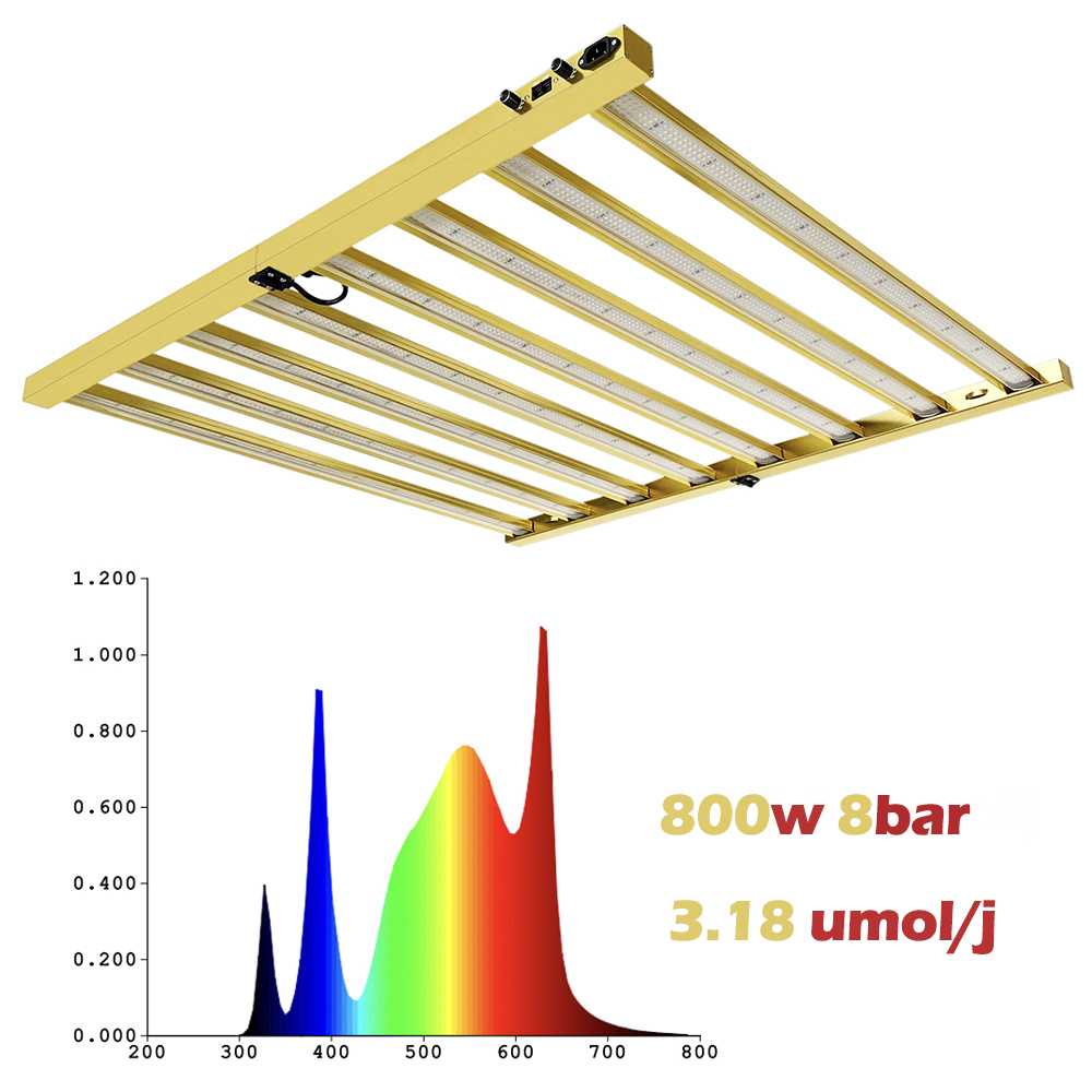 Led Grow Light - TIDESTAR 800W UV/IR LED Kweeklamp Volspectrum