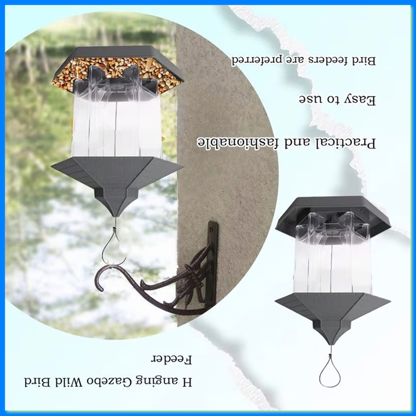 Gardening Hand Tools B&Q - Voederhuisjes voor wilde vogels Gazebo Vogelvoederbak