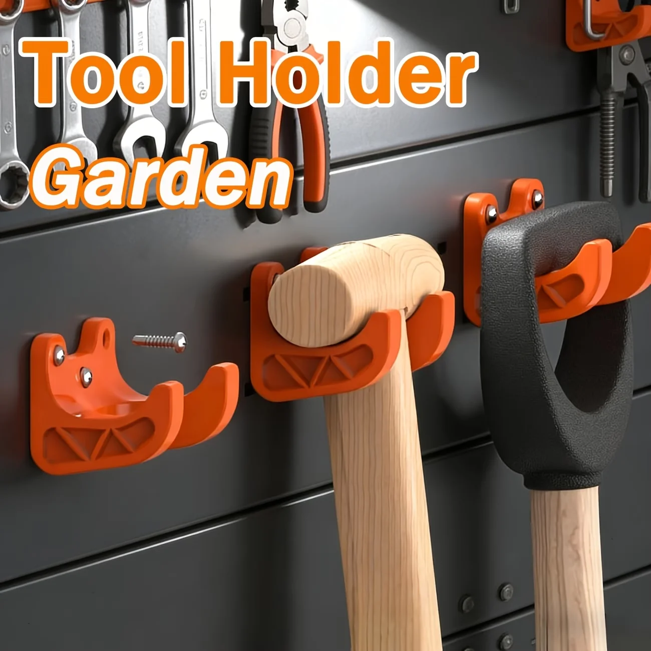 Gardening Tools Screwfix - Nieuwe tuingereedschapshanger, 35 mm diameter bezem-/schep-/harkhaken