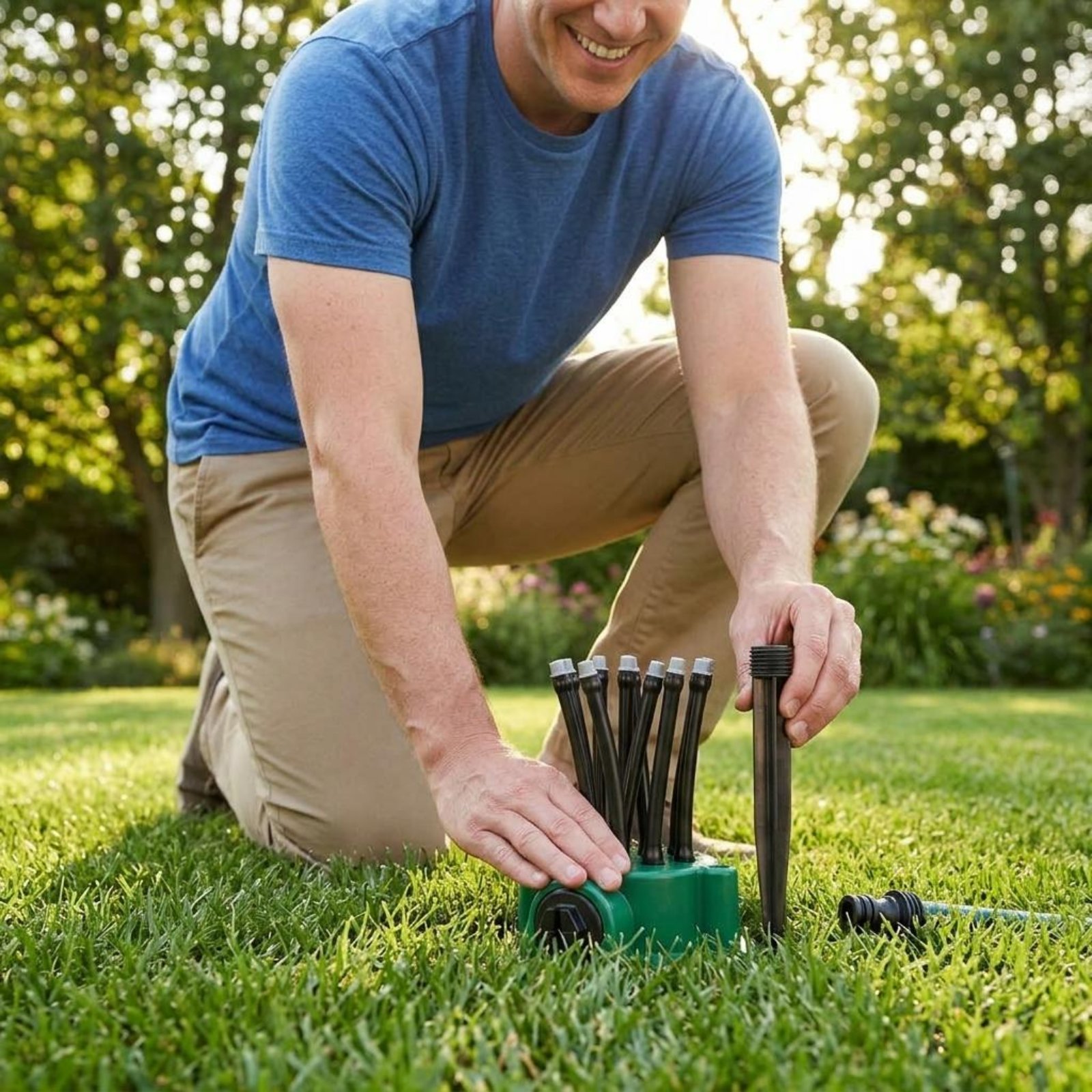 Gardening Yard Tools - 360 graden sproeier Zachte nevelspray Multi-head