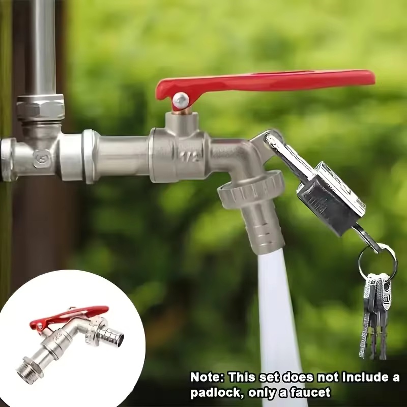 Gardening Yard Tools - 1Pc 1/2 Inch Zinklegering Kraan Tuin