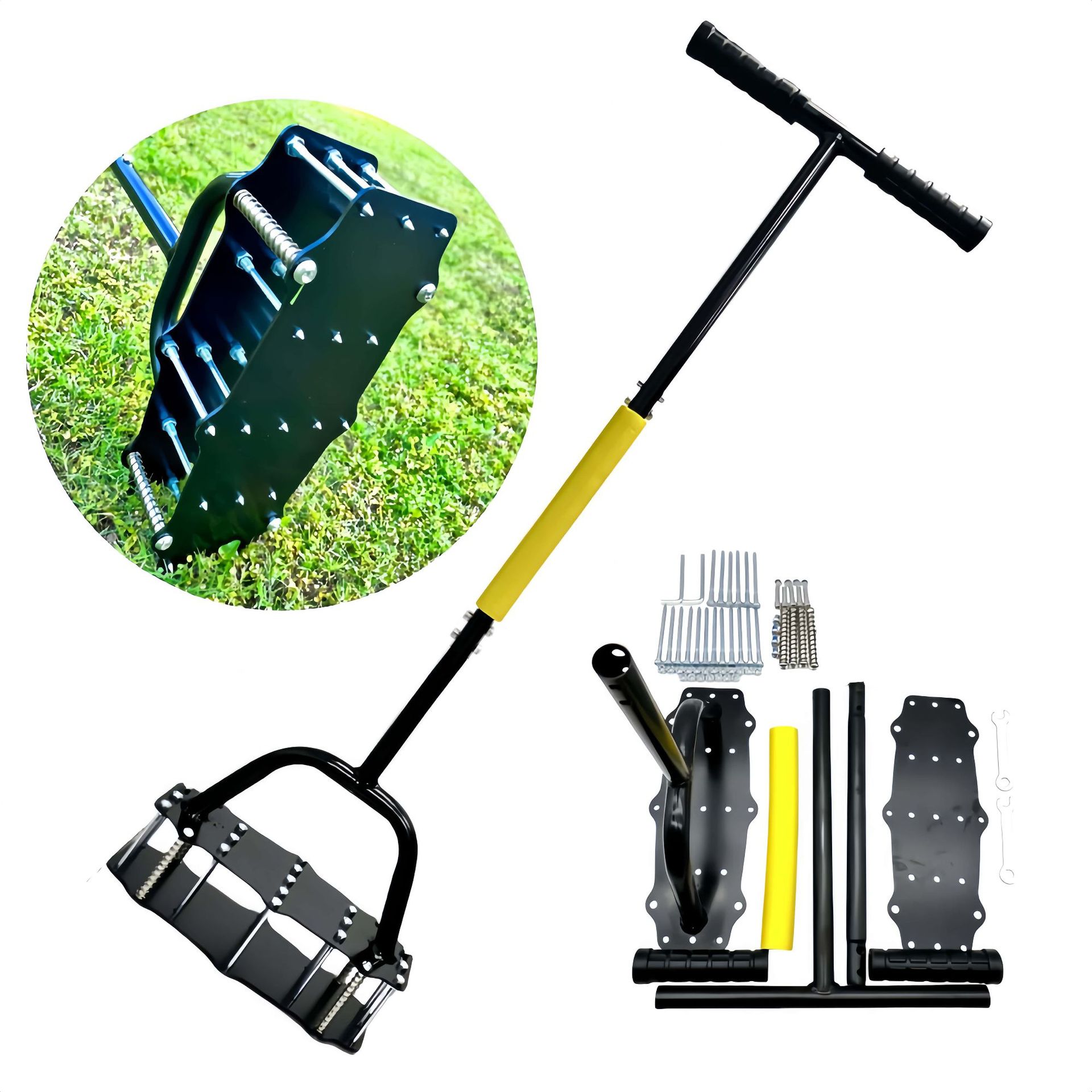 Gardening Tools In - Industriële handmatige grondverzetter met veermechanisme, tuinwerkzaamheden