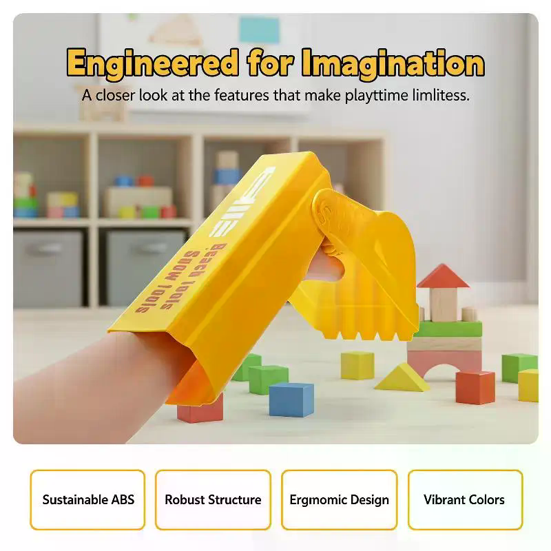 Gardening Tools Kids - Pro Sand Sneeuwschep Levendige Oranje Strand