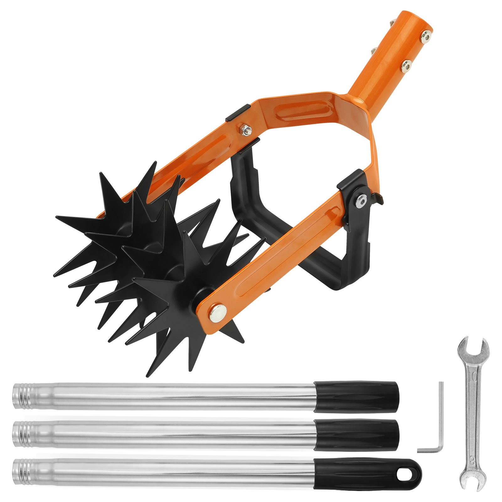 Gardening Tools Long Handle - Nieuwe 2-in-1 Helmstok Gereedschap Roestvrij Stalen