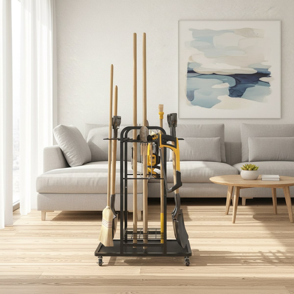Gardening Yard Tools - Zware tuin gereedschapswagen met 3 niveaus