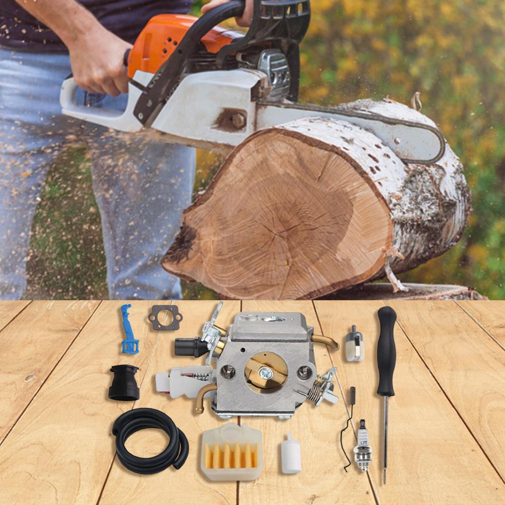 Gardening Tools Picture - Carburateurset voor kettingzagen Brandstofsysteemonderdeel zoals afgebeeld