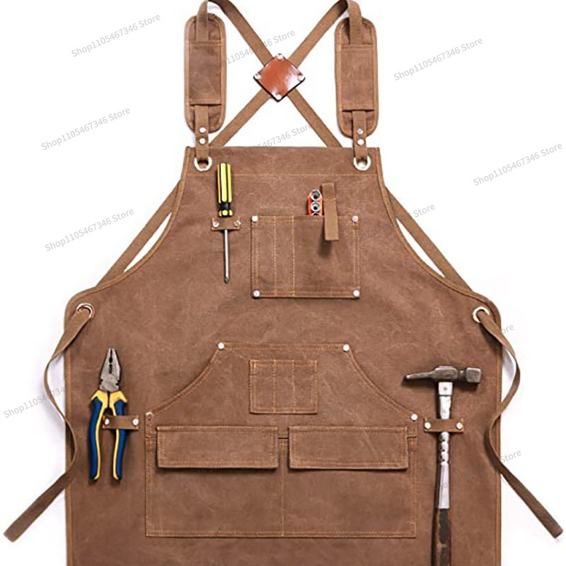 Schort van verdikt canvas met  - Gardening Tools Logo recensie en prijs