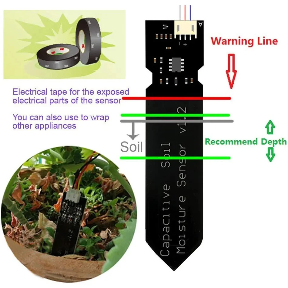1/3/5pcs Capacitieve Bodemvoch - Gardening Tools In recensie en prijs