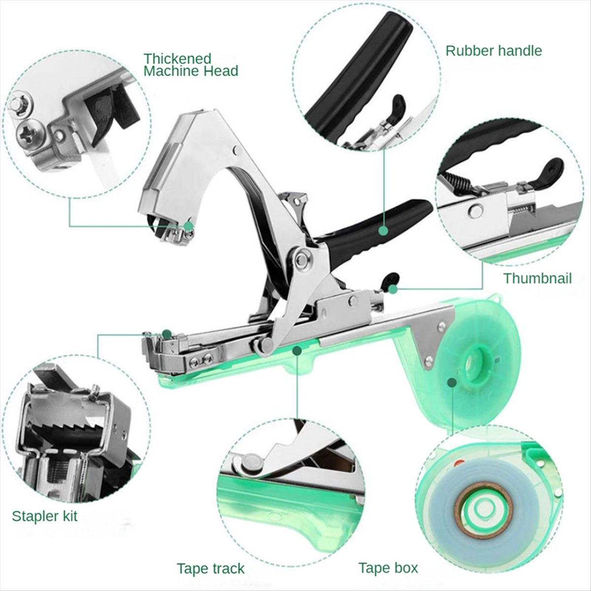 LUCK Plantentakken Handbindmac - Gardening Hand Tools B&Q recensie en prijs