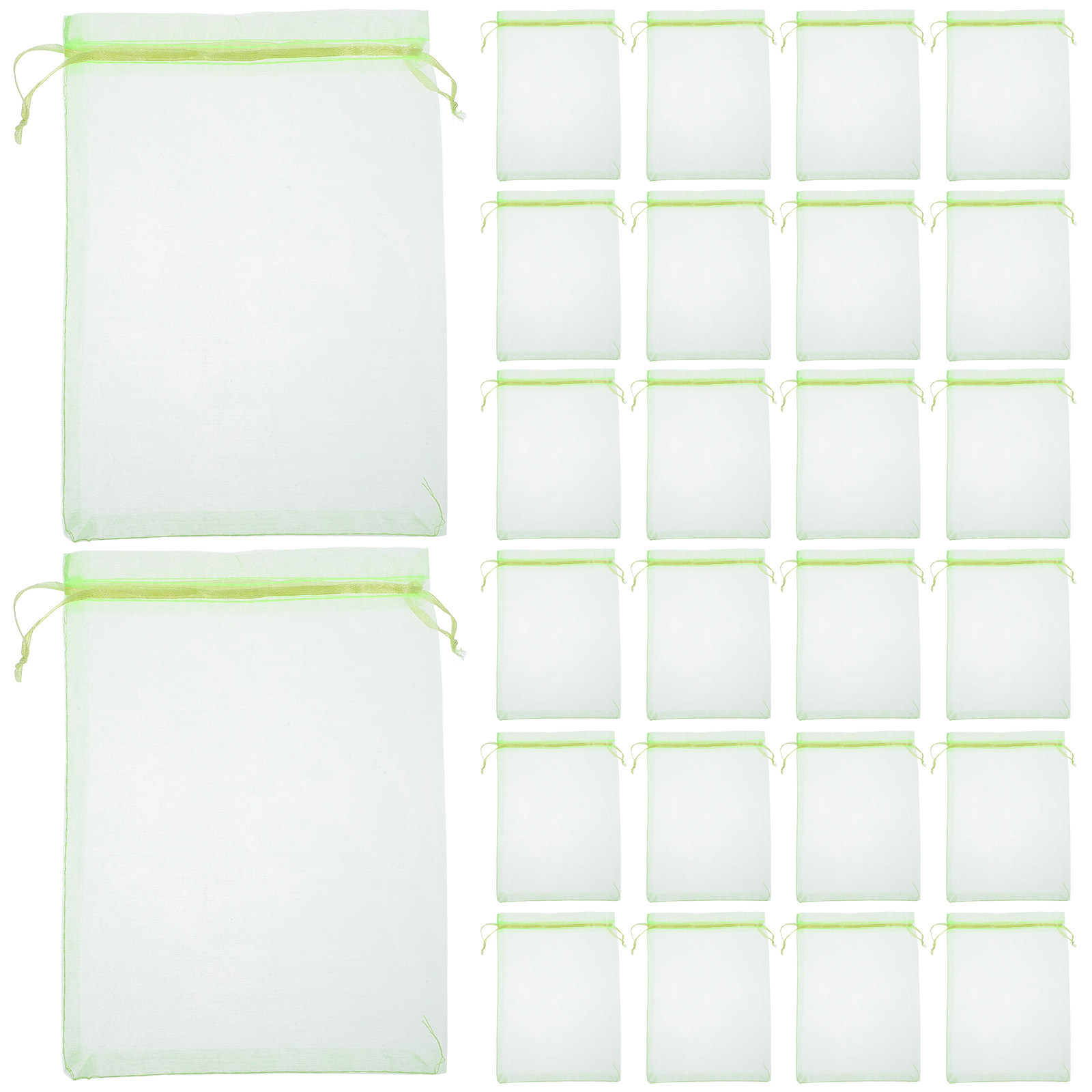 30 stuks fruitnetzakken met tr - Garden Netting Cover recensie en prijs