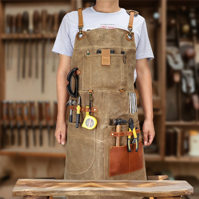 Zware industrie gewaxt canvas  - Gardening Tools Logo recensie en prijs