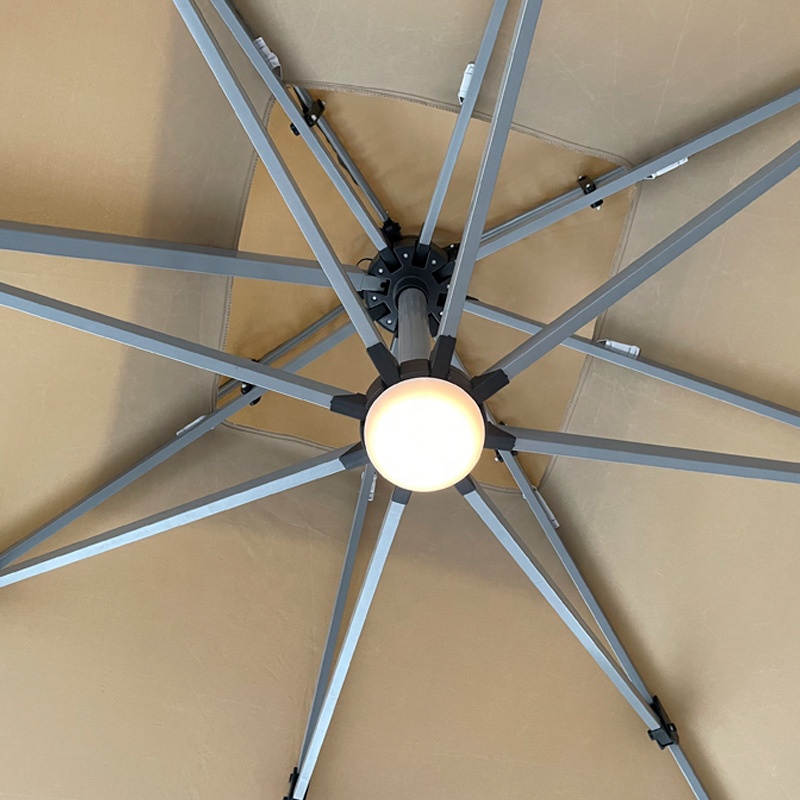 Grote Cantilever Parasol 3x3m  - Gardening Tools Logo recensie en prijs