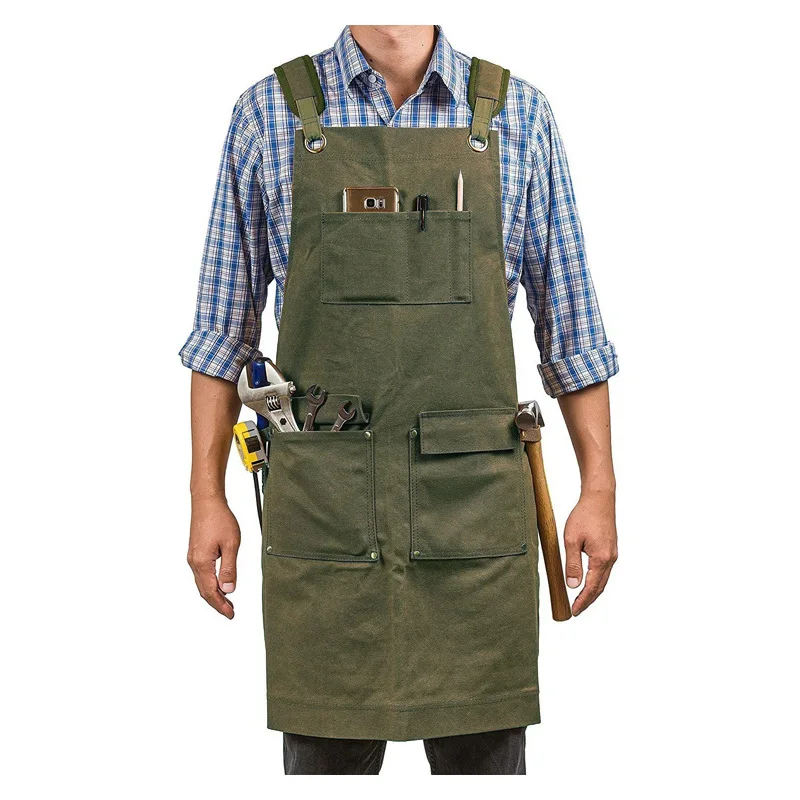 Verdikte canvas schort Waterdi - Gardening Tools Logo recensie en prijs