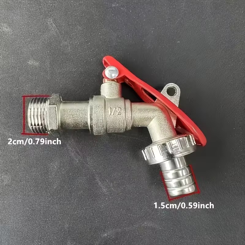 1Pc 1/2 Inch Zinklegering Kraa - Gardening Yard Tools recensie en prijs