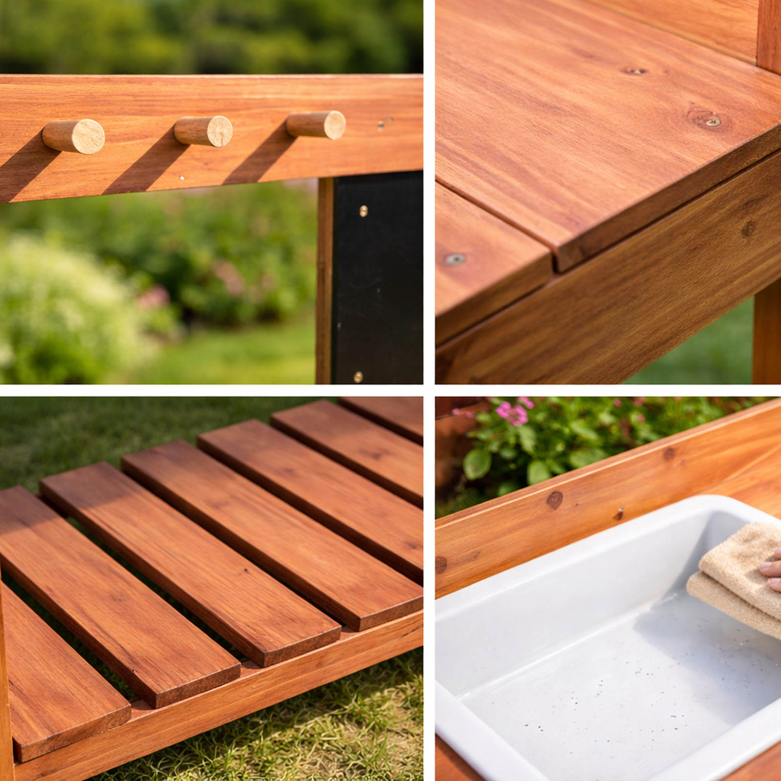 Houten plantentafels voor kind - Gardening Tools Kids recensie en prijs