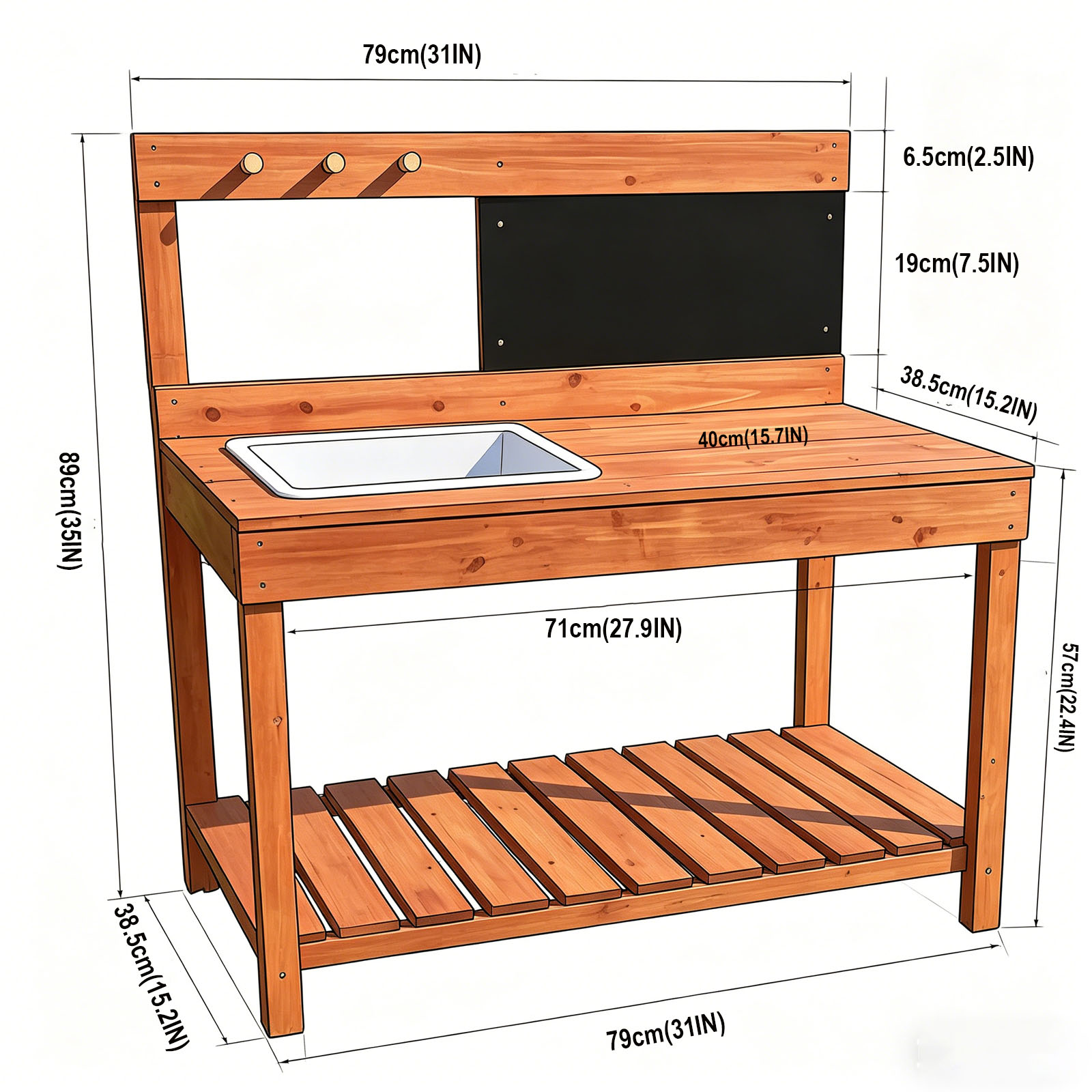 Houten plantentafels voor kind - Gardening Tools Kids recensie en prijs