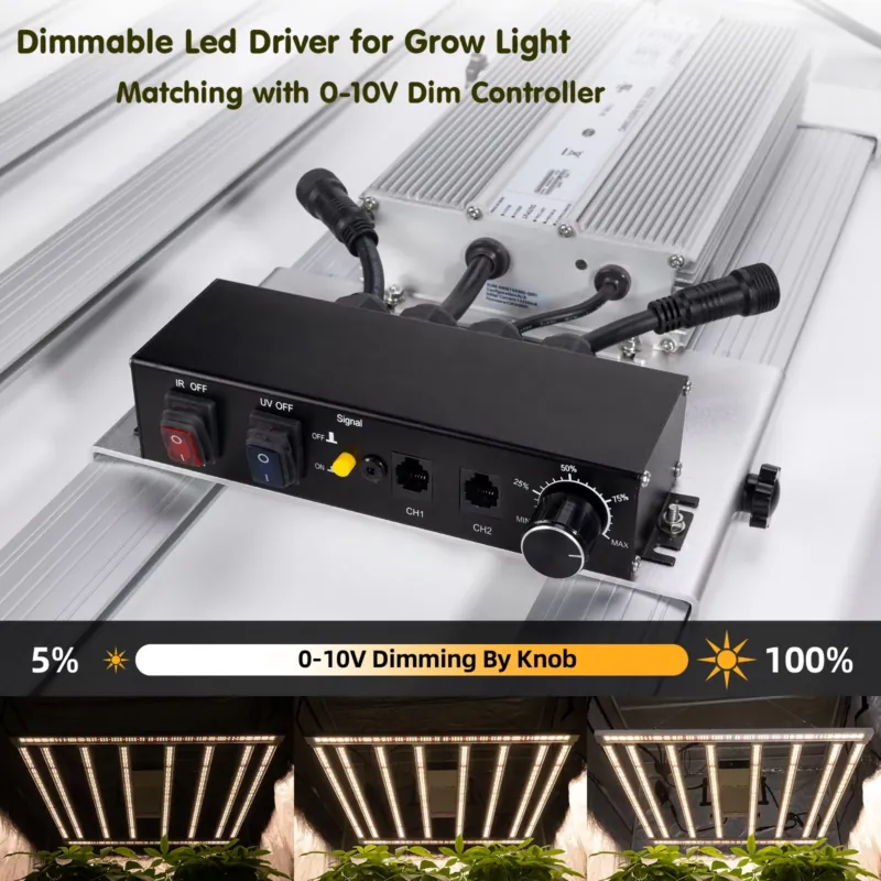 600W Grow Light Driver Inventr - Led Grow Light recensie en prijs