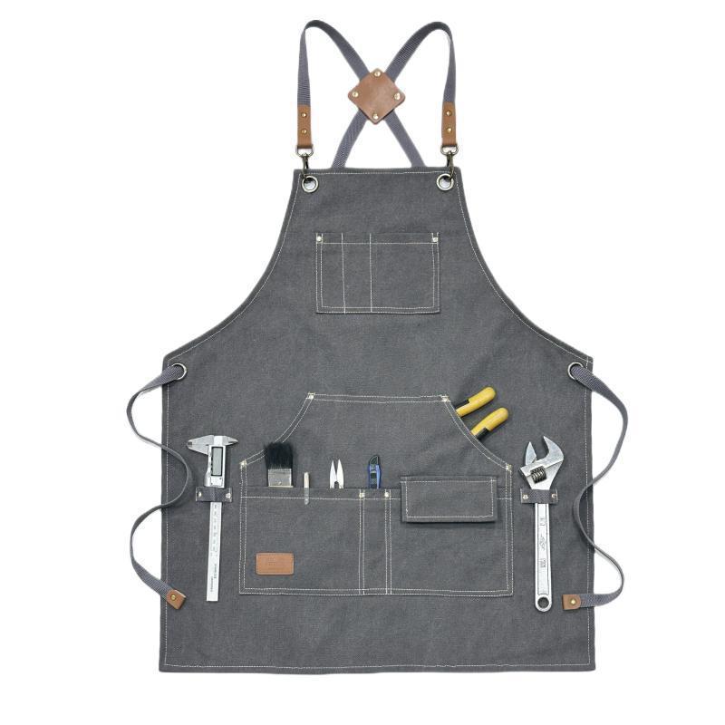 Canvas schort met meerdere zak - Gardening Tools Logo recensie en prijs