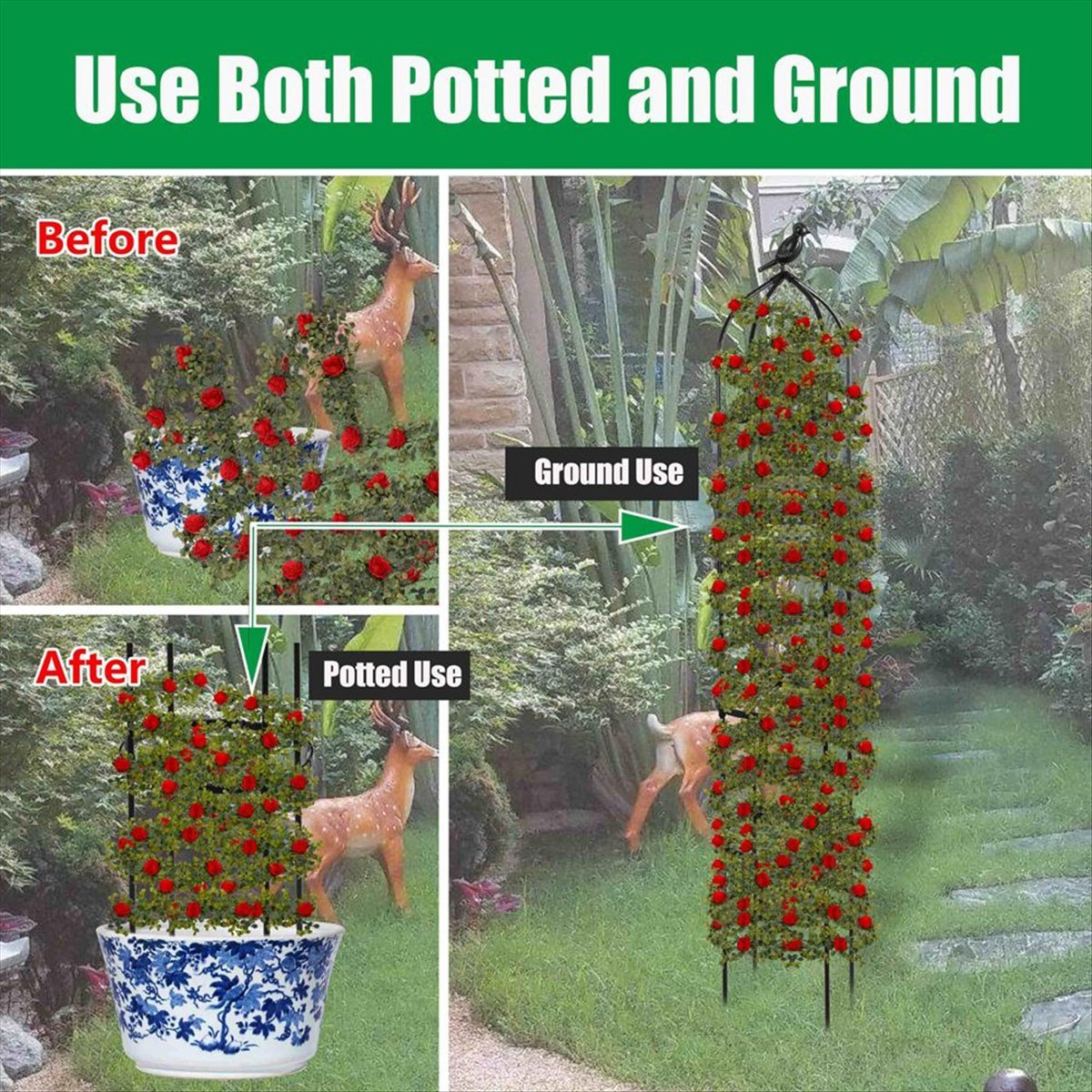 AT16 Klimplanten Obelisk Trell - Gardening Hand Tools B&Q recensie en prijs