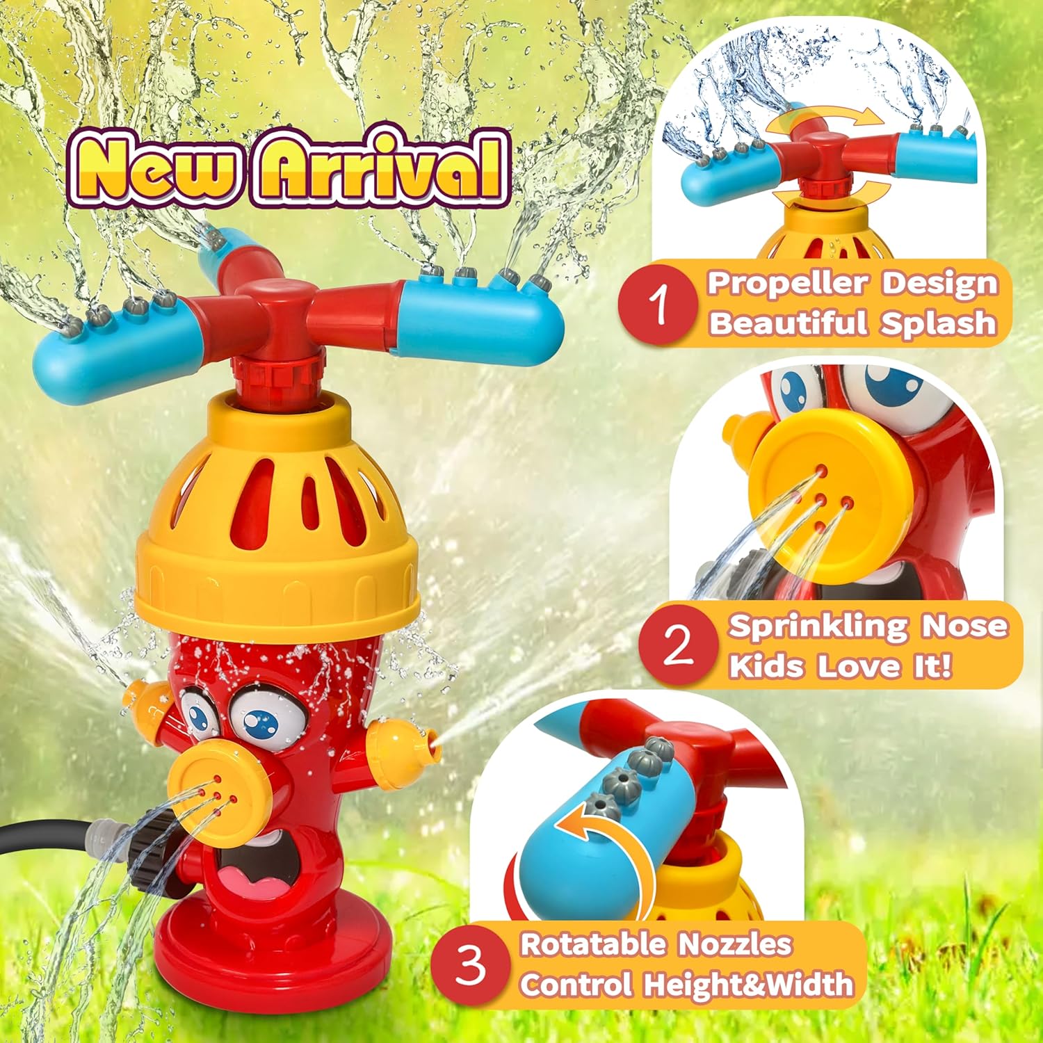 Hydrant Sprinkle Water Spray T - Gardening Tools Kids recensie en prijs