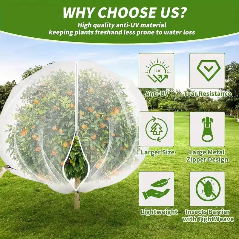 Trekkoord & Rits Fruitboombesc - Garden Netting Cover recensie en prijs