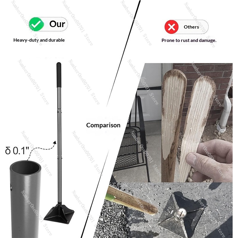 Afneembare stalen tuinstamper, - Gardening Tools And Uses recensie en prijs