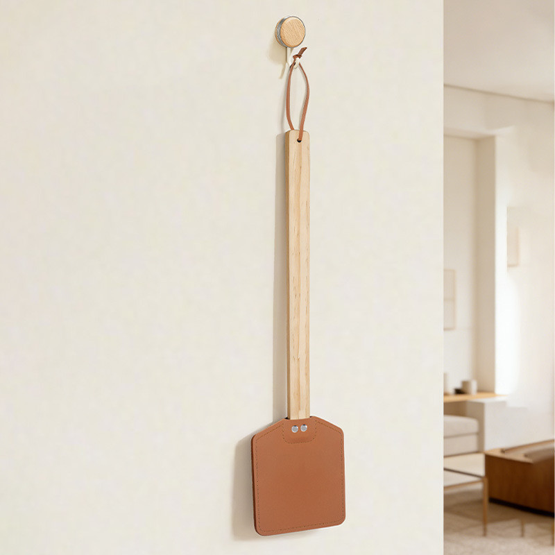 Leren vliegenmepper met lange  - Gardening Tools Long Handle recensie en prijs
