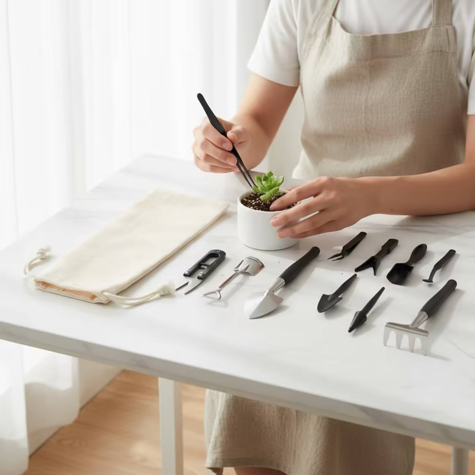 12-delige succulenten gereedsc - Gardening Tools Kit recensie en prijs