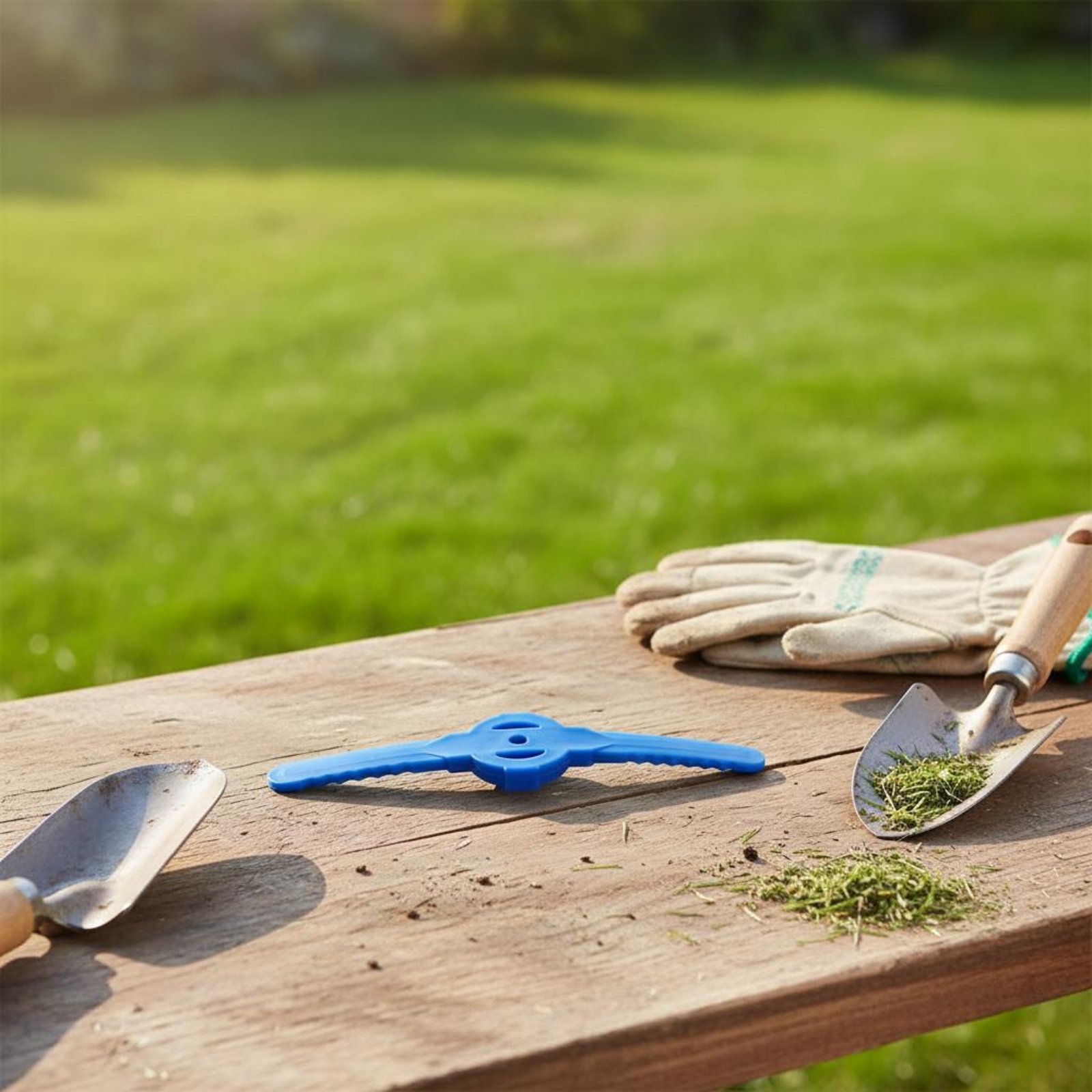 Plastic grastrimmermes Eenvoud - Gardening Tools And Accessories recensie en prijs