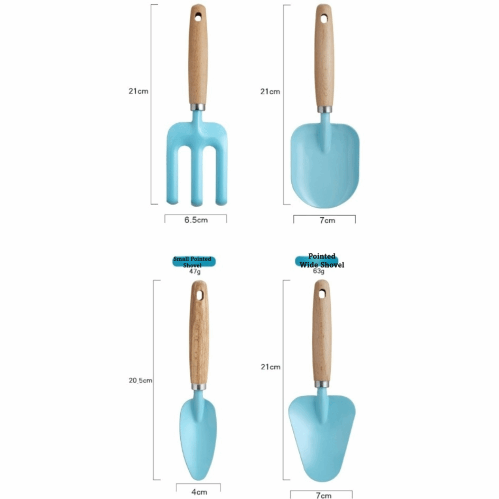 Kleurrijk kindertuin gereedsch - Gardening Tools Kids recensie en prijs
