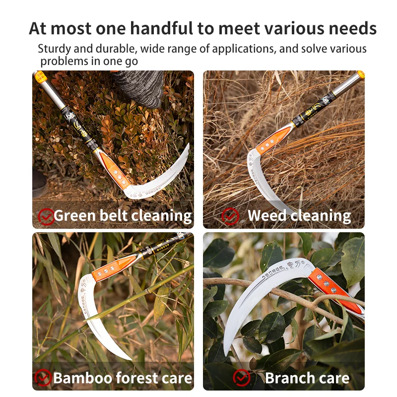Handmatige grassikkel – onkrui - Gardening Tools Long Handle recensie en prijs