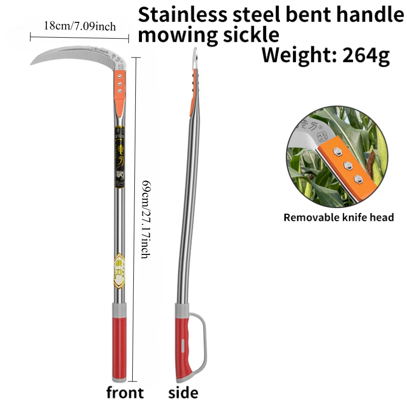 Handmatige grassikkel – onkrui - Gardening Tools Long Handle recensie en prijs