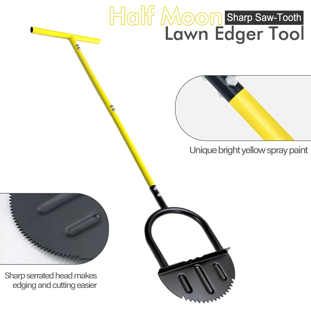 Halvemaanvormige gazonafwerker - Gardening Tools Long Handle recensie en prijs