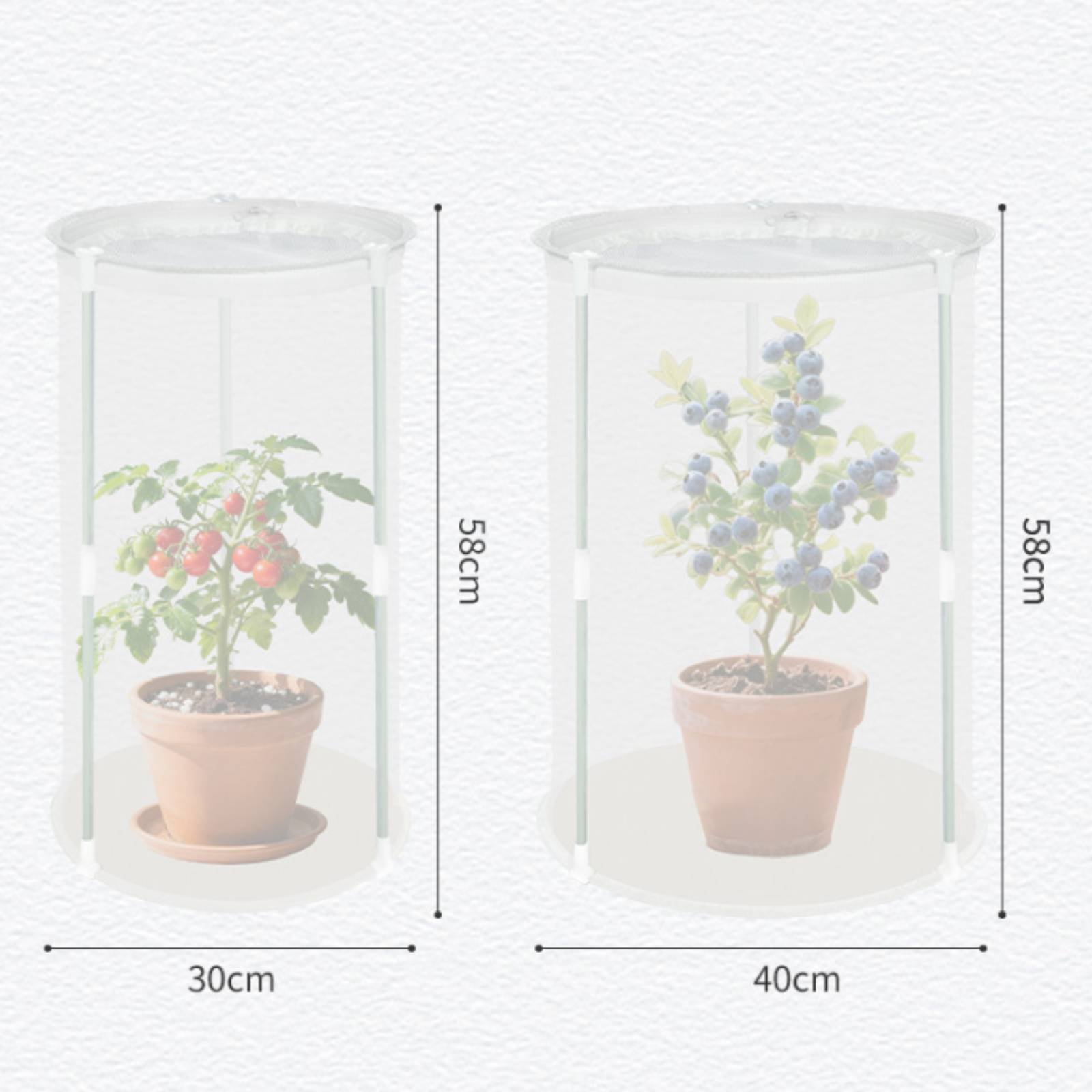 Uitbreidbare plantenkap, draag - Garden Netting Cover recensie en prijs