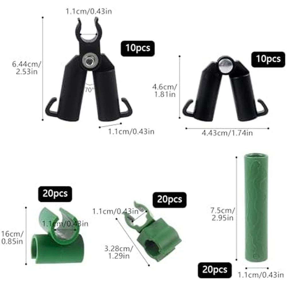 80 stuks 11mm Tuin Trellis Con - Gardening Tools And Accessories recensie en prijs