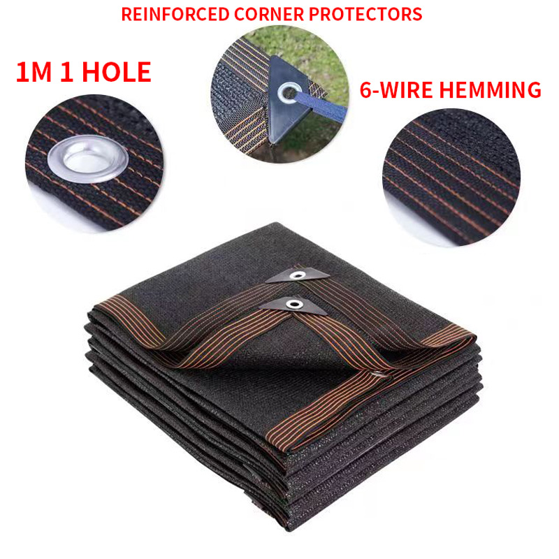 12PIN Zwart Zonnescherm Netto  - Garden Netting Cover recensie en prijs